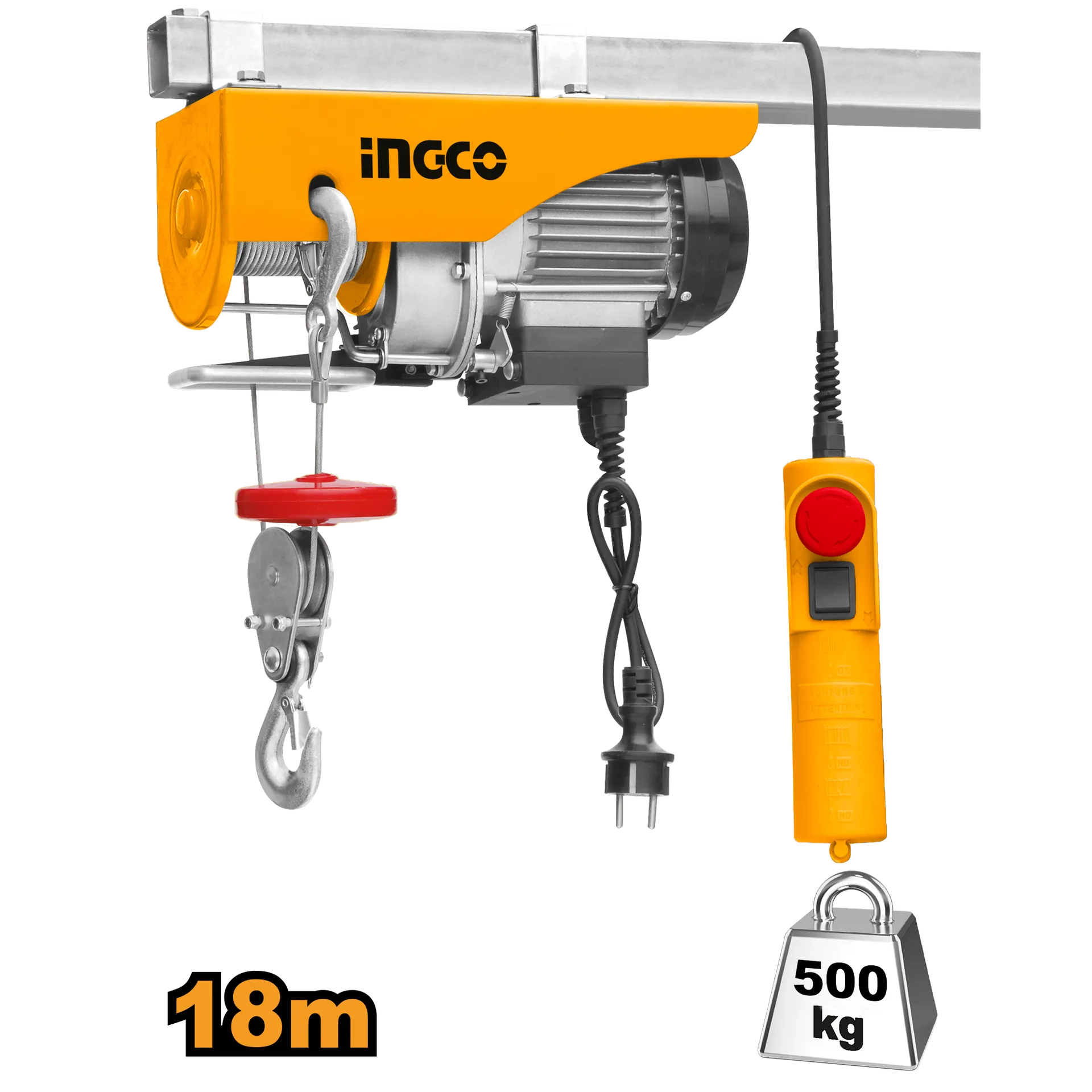 Elektrik vinç 250/500 KG INGCO EH5001
