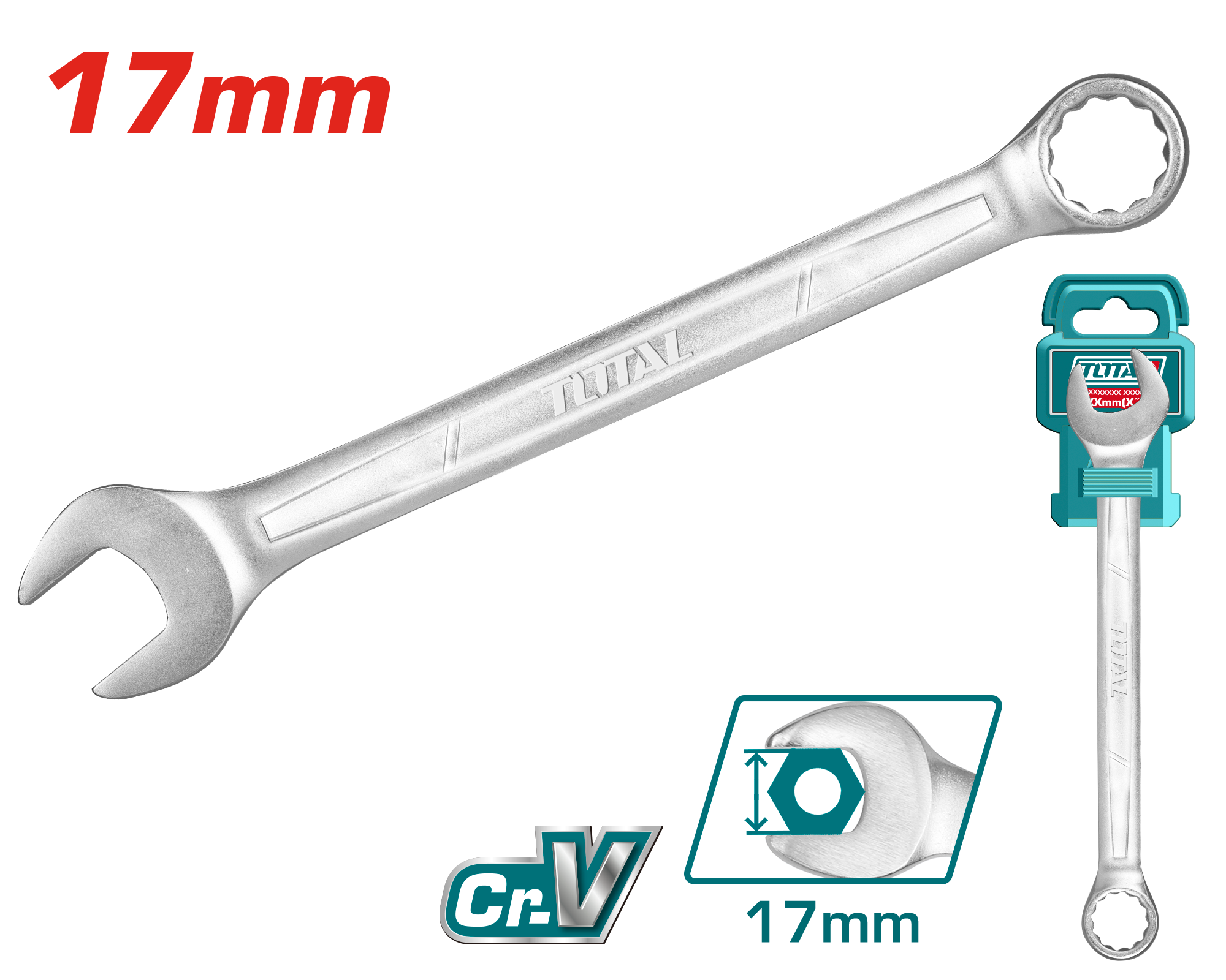 Çelës TOTAL (O-u) 17mm – 1703 TCSPA171