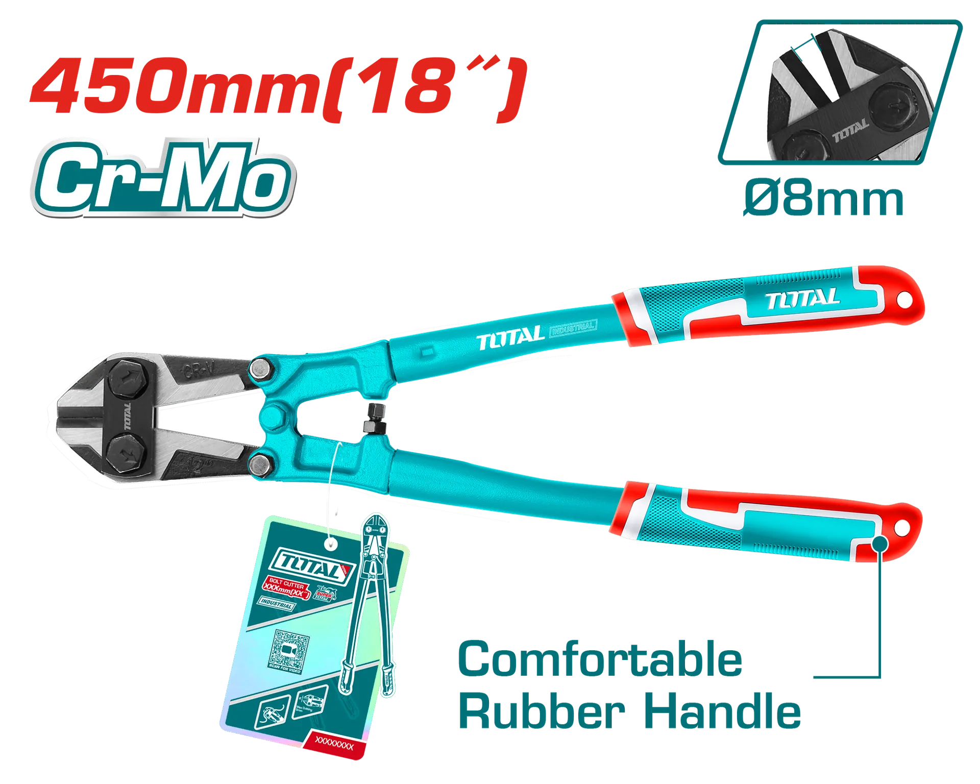Pincë për armaturë TOTAL 18″ THT113186
