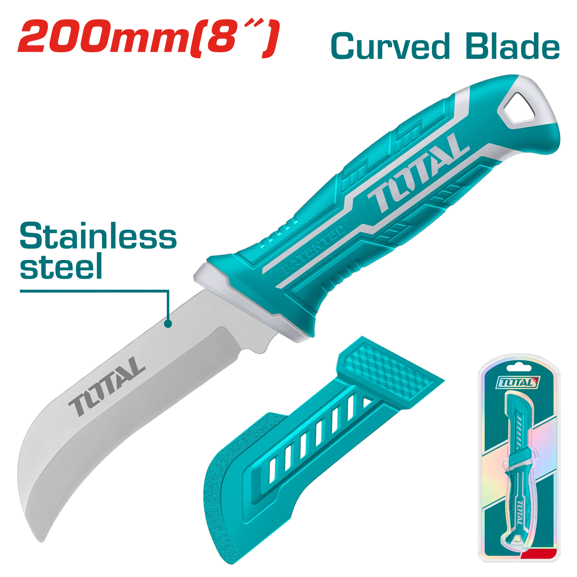 Thikë për kabël TOTAL 200mm – THT51882
