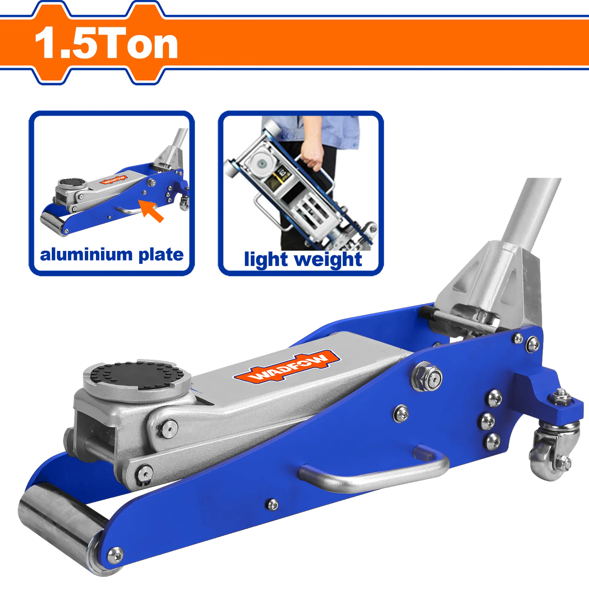 ДИГАЛКА ПОДНА КРОКОДИЛКА 1.5T WADFOW WHJ6515