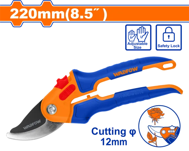 НОЖИЦИ ЗА КРОЕЊЕ 220mm max. 12mm WADFOW WPA1E06