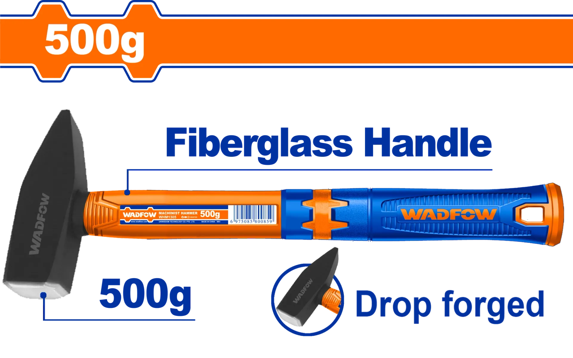 Çekiç pvç 500g WADFOW WHM1305