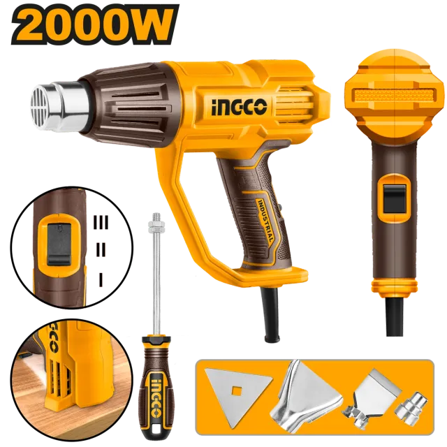 Ftesë industriale 2000W INGCO HG200078