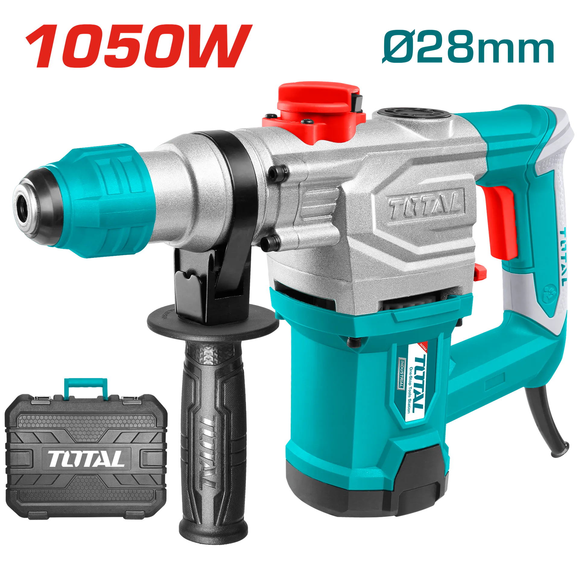 Dredhe goditje çakël SDS+ 1050W 5J TOTAL TH110286