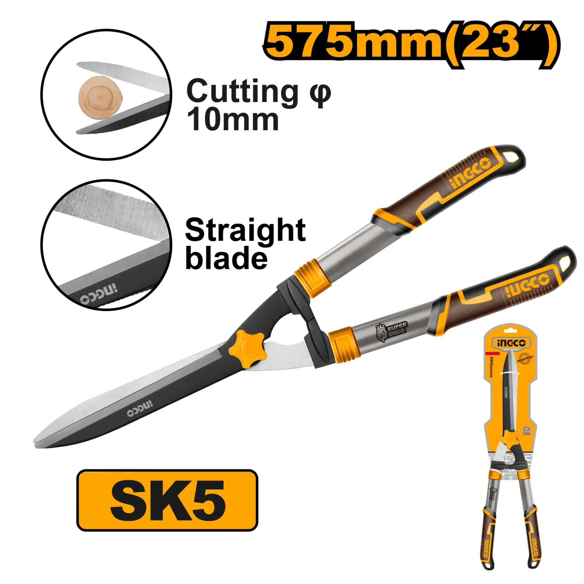 Gërshëra për gardh INGCO 600mm HHS6001