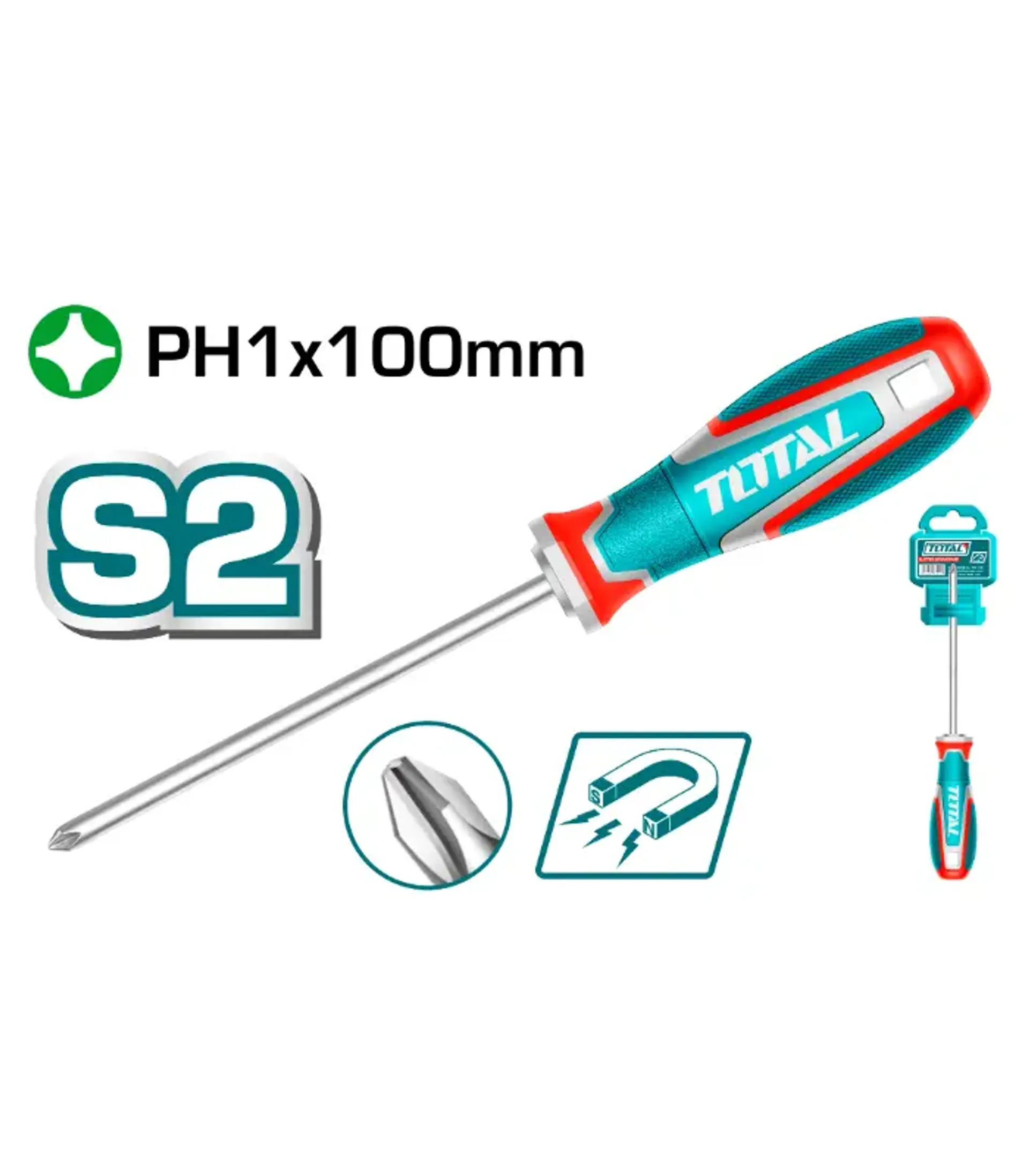Šrafciger PH1x100mm TOTAL TSDPH1100