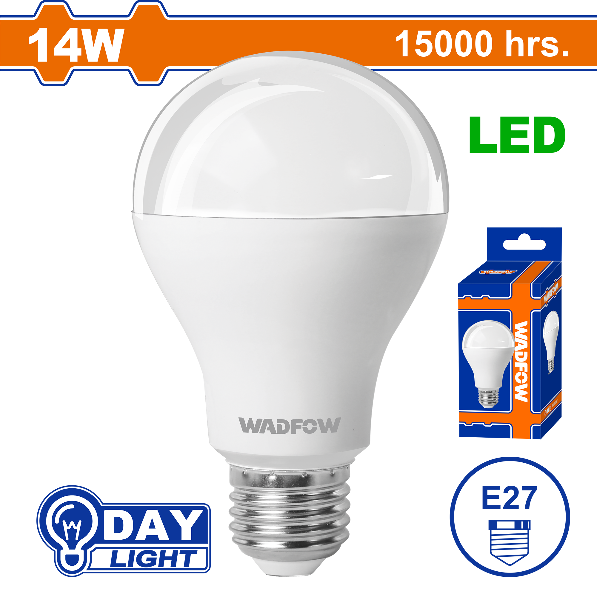 Llamba LED 14w E27 6500K WADFOW WDN15141