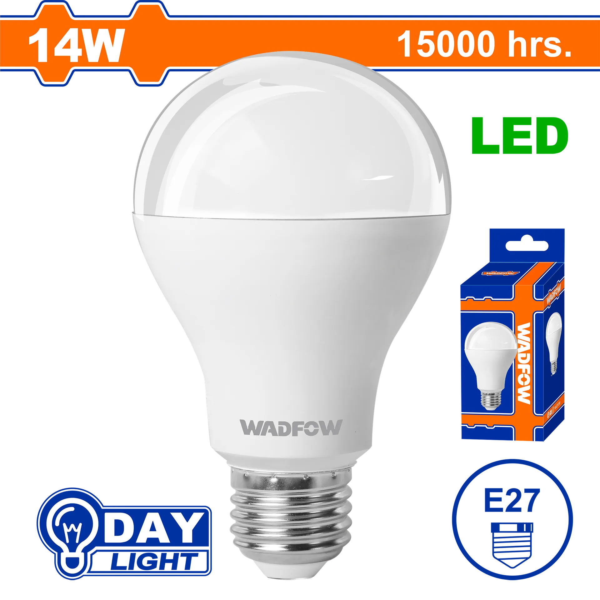Llamba LED 14w E27 6500K WADFOW WDN15141