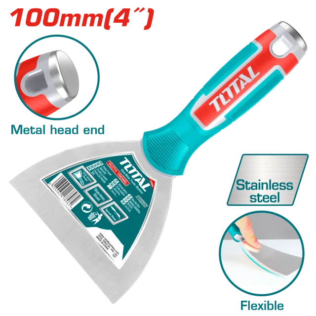 ШПАКЛА TOTAL 100mm THT831006