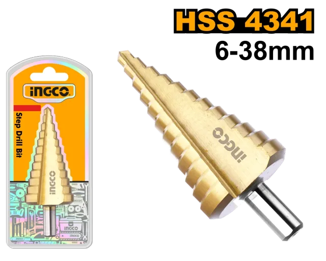 Pus shkallor 6-38mm INGCO AKSDS63803