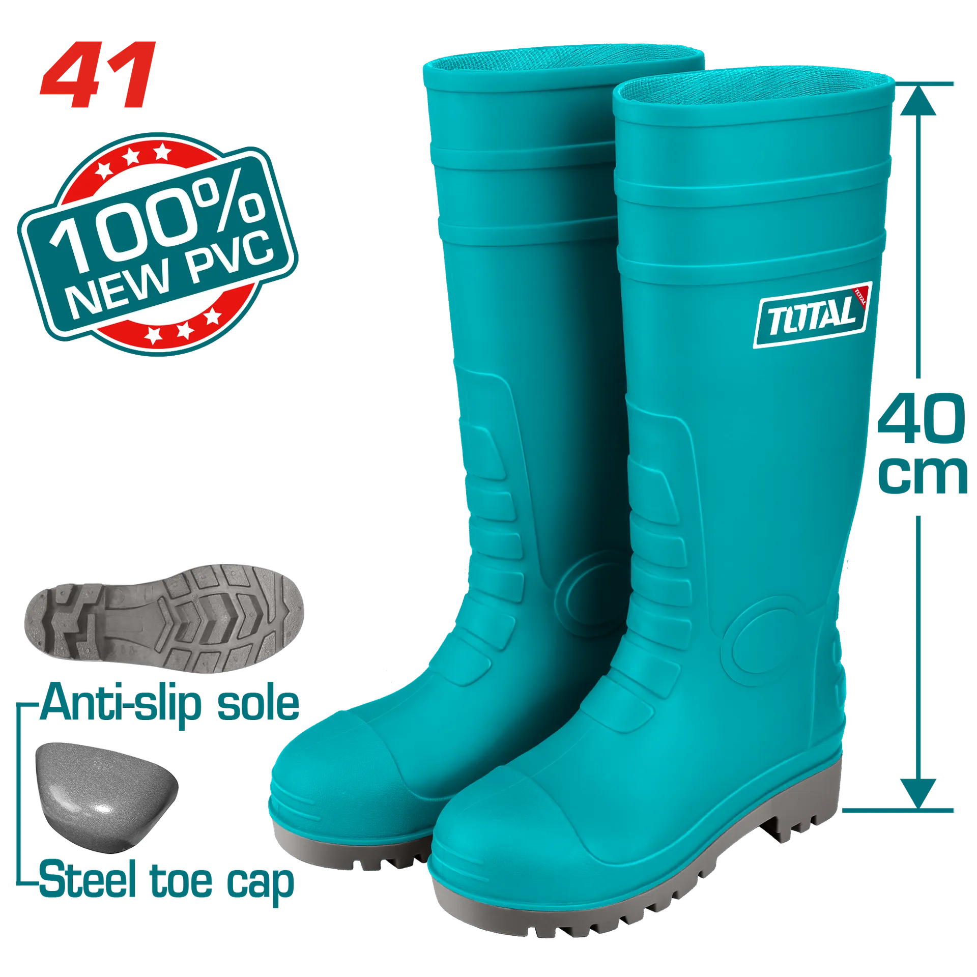 Çizme me metal 41 TOTAL TSP302SB.41