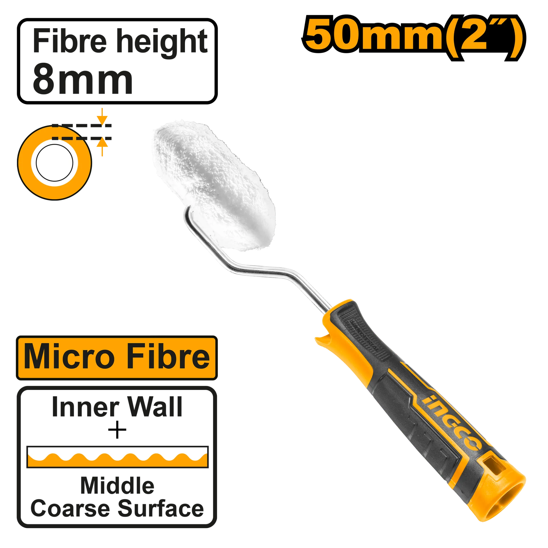 Valëk INGCO 50mm rreth për kënd HRHT360501C