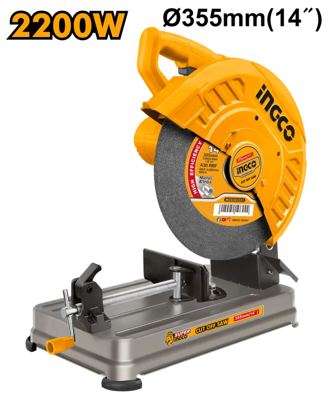 ЦИРКУЛАР ЗА МЕТАЛ 2200W 355ММ INGCO COS223558