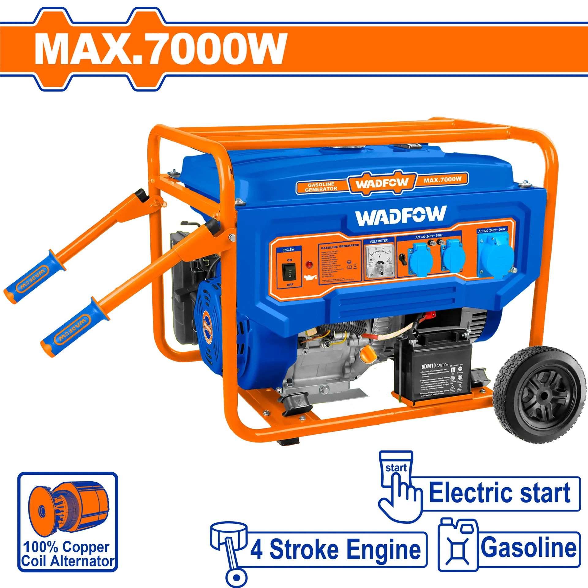 Agregat 7000W WADFOW WGEAA096