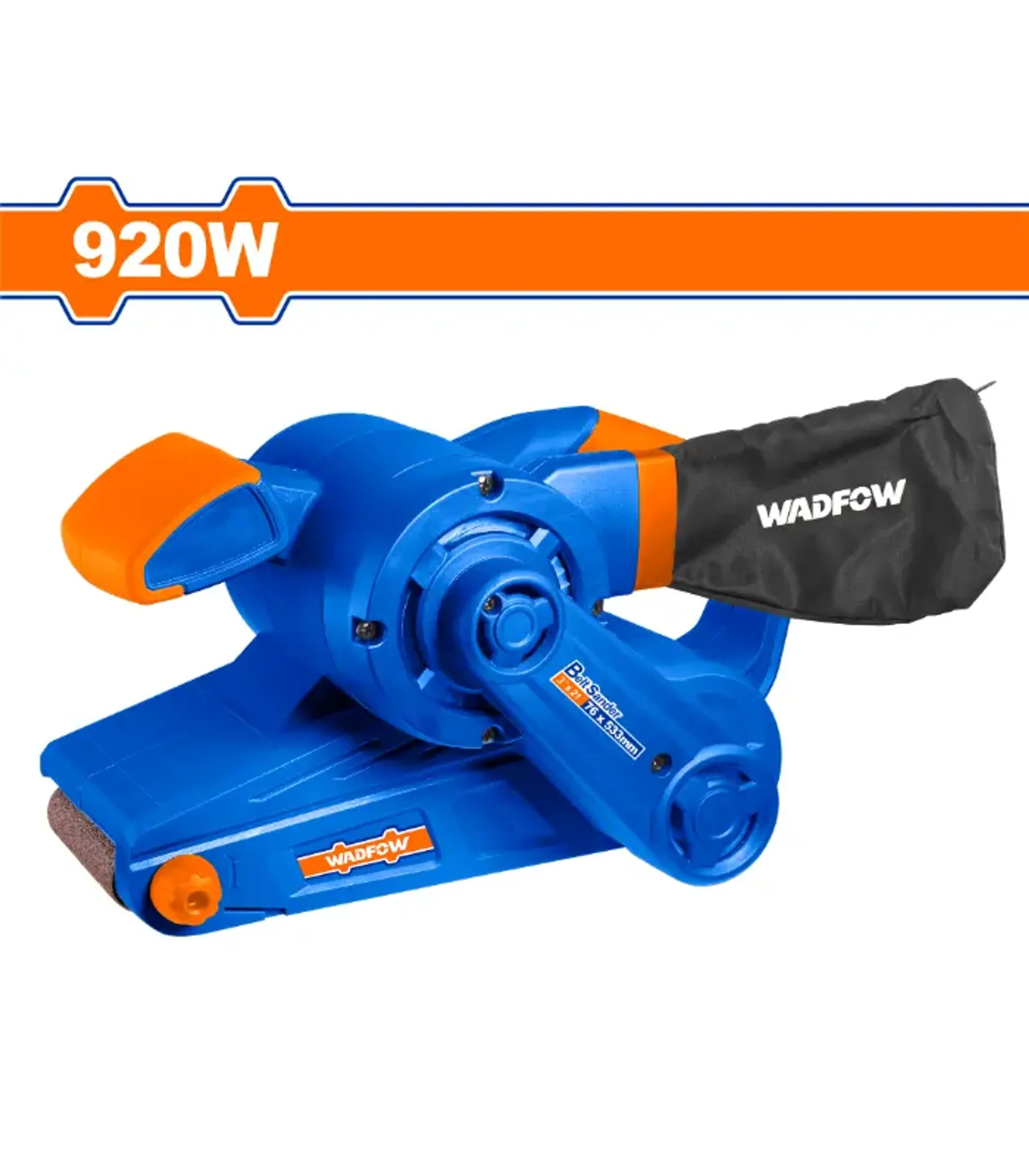 Makina elektrike për lapping 920W 533x76mm WADFOW WBA15921