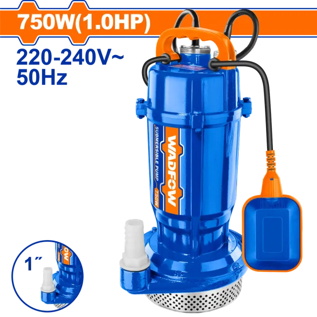 ПОТОПНА ПУМПА ЗА ВОДА 0.75KW WADFOW WWPQA03