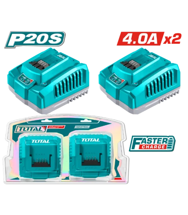 ПОЛНАЧИ ЗА БАТЕРИИ 20V 4A TOTAL TOSLI250388(M)