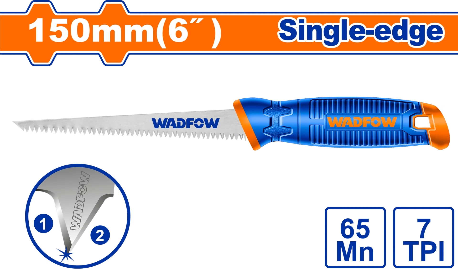 Pila për gipskarton 150mm WADFOW WHW3G06