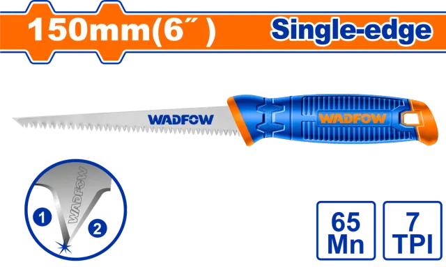 ПИЛА ЗА ГИПСКАРТОН 150mm WADFOW WHW3G06