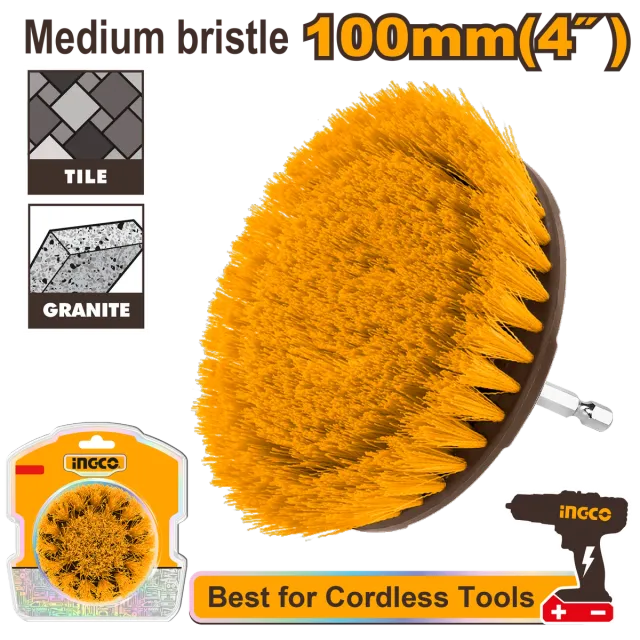 Четка за перење средна 4W INGCO WCBM1041