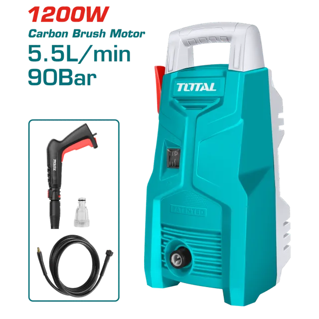 Fshesë 1200W 90Bar pastrues me presion të lartë TOTAL TGT113026