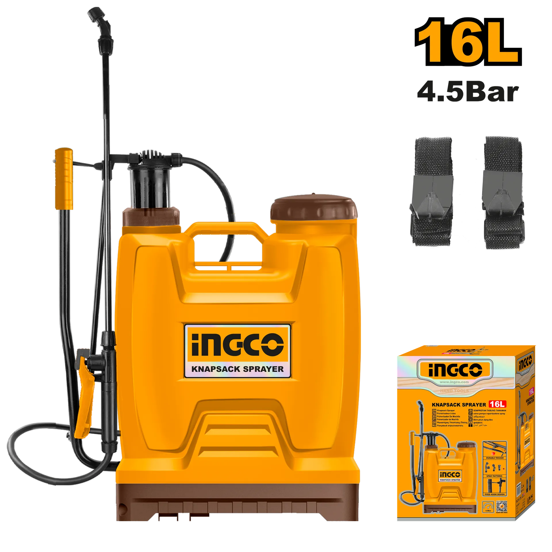 Pompa për spërkatje 16L INGCO HSPP41602