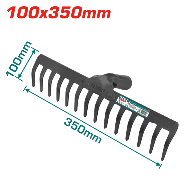 ГРЕБЛО TOTAL 350mm THT1221