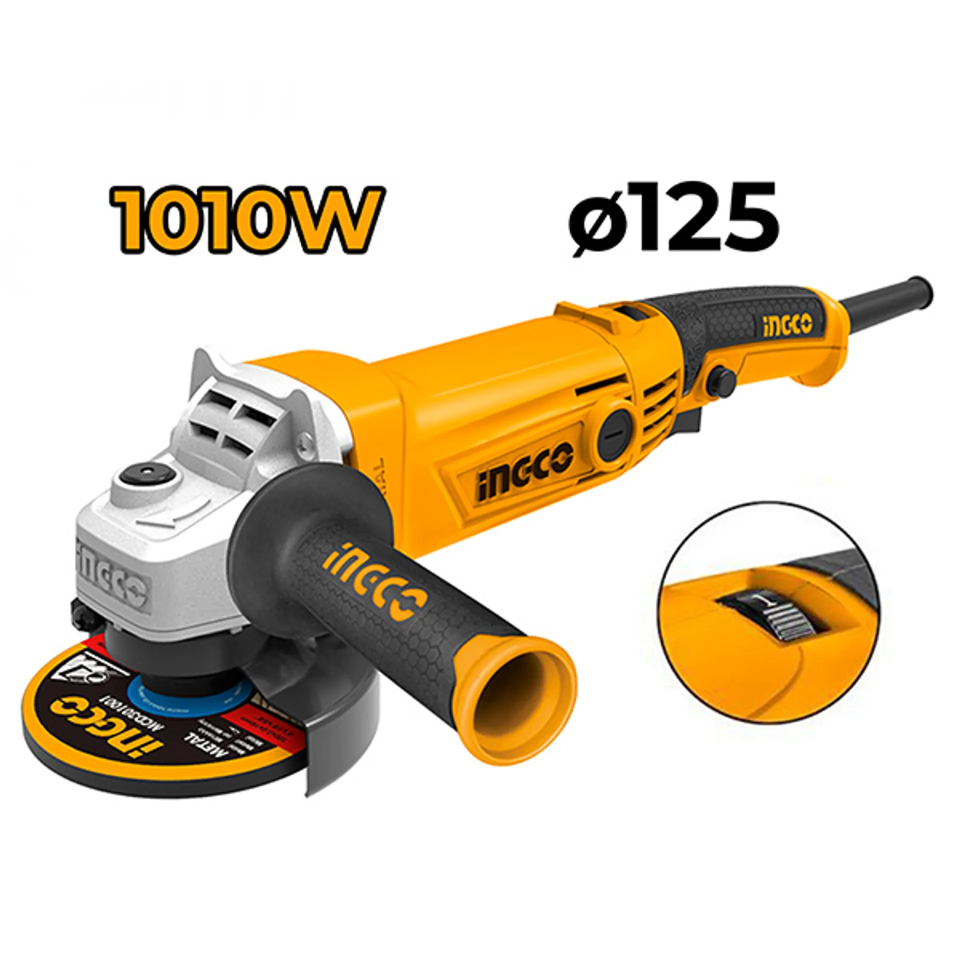 Brousë 1010W F125 potenciometër INGCO AG10108-5
