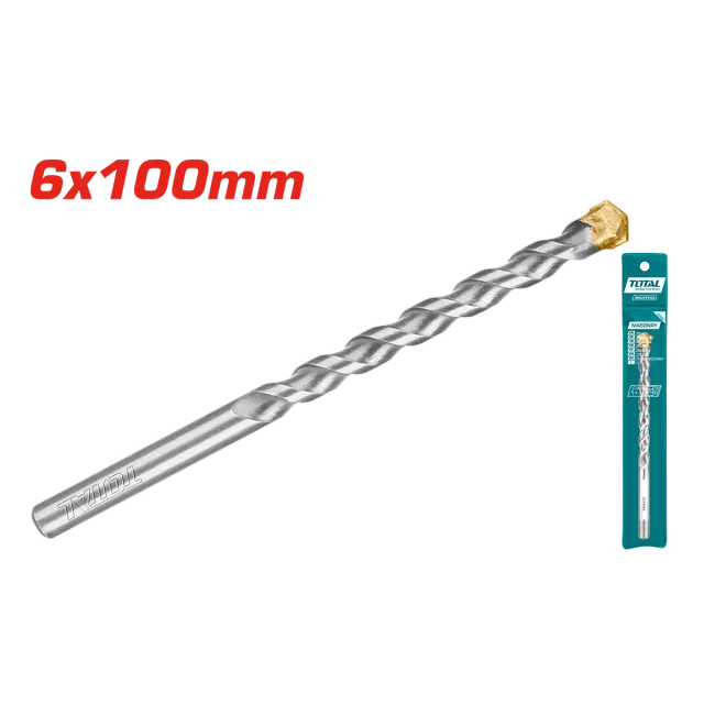 БУРГИЈА ЗА БЕТОН ОБИЧНА 6x100mm TOTAL TAC210601