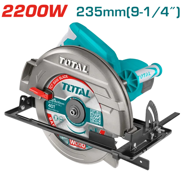 РАЧЕН ЦИРКУЛАР 2200W F235 – TOTAL TS122235622