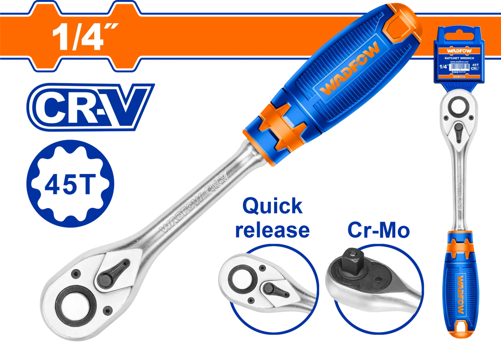 КРЦКАЛКА 1/4″ WADFOW WRW1214