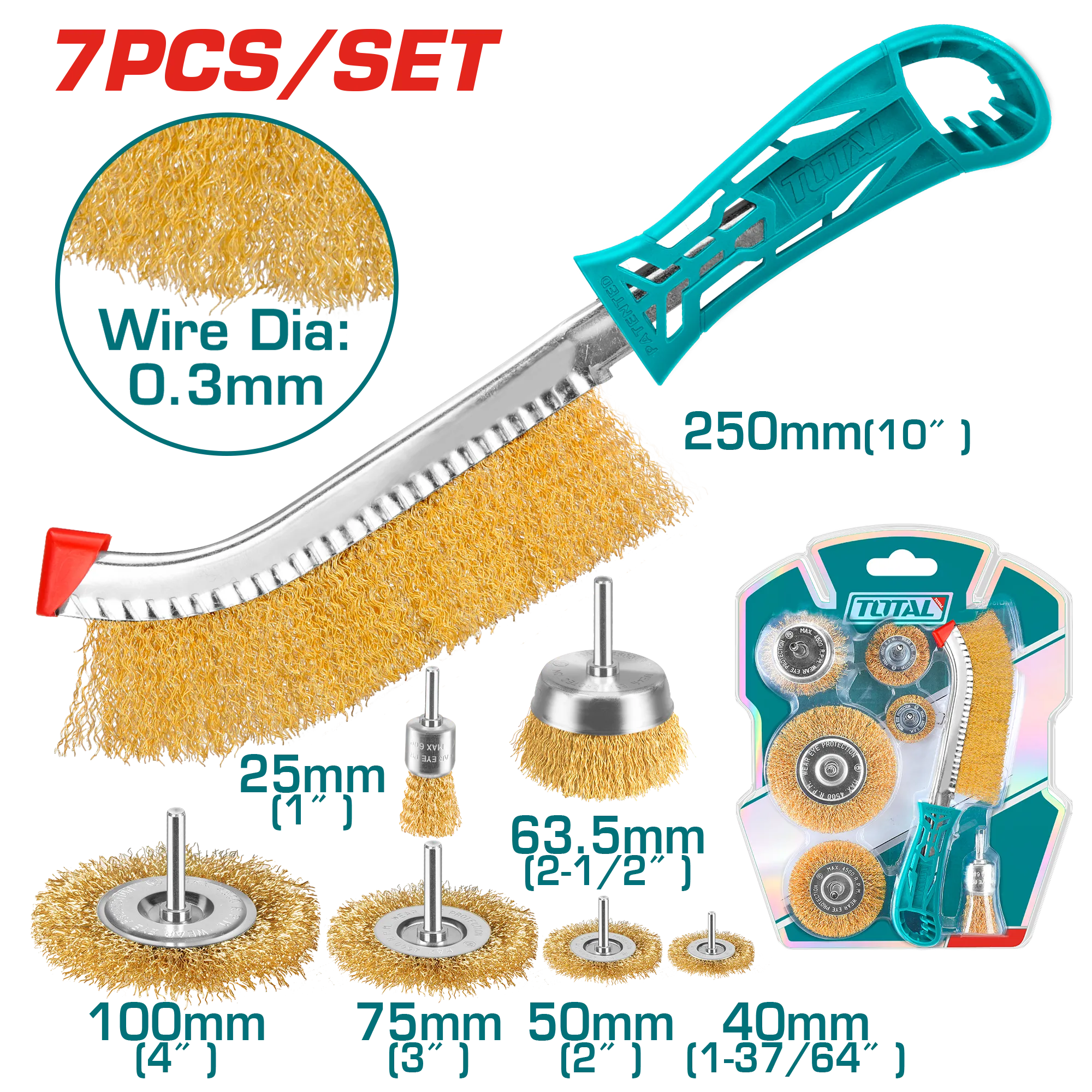 Sht 7/1 furça tunxh TOTAL – TAC310071