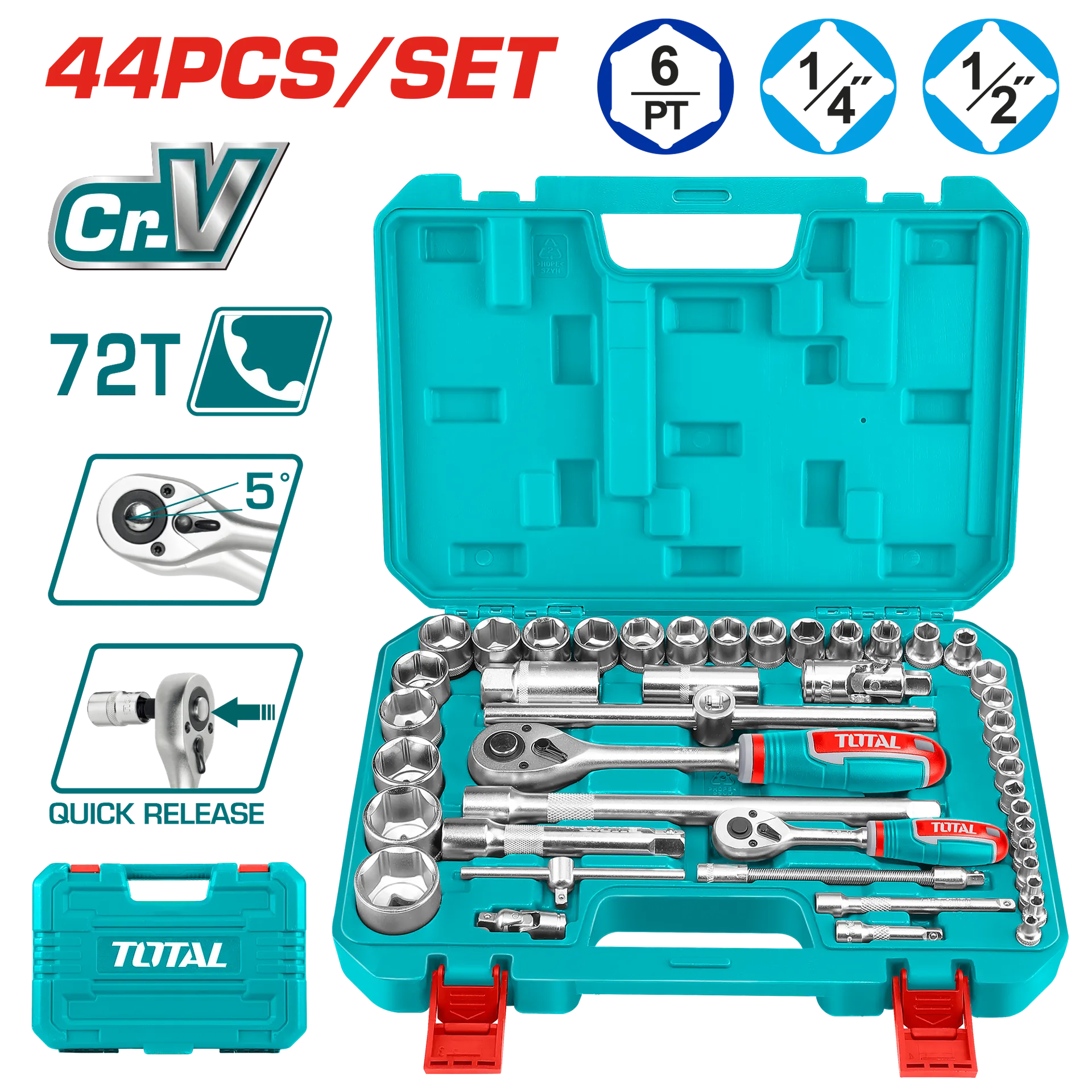 Komplet çekiç TOTAL 44/1 THT421441