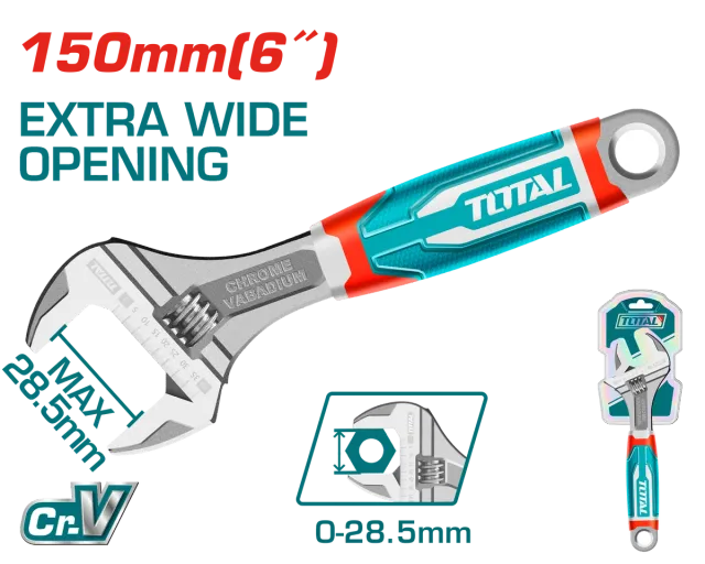 ФРАНЦУСКИ КЛУЧ TOTAL 150mm THT101066