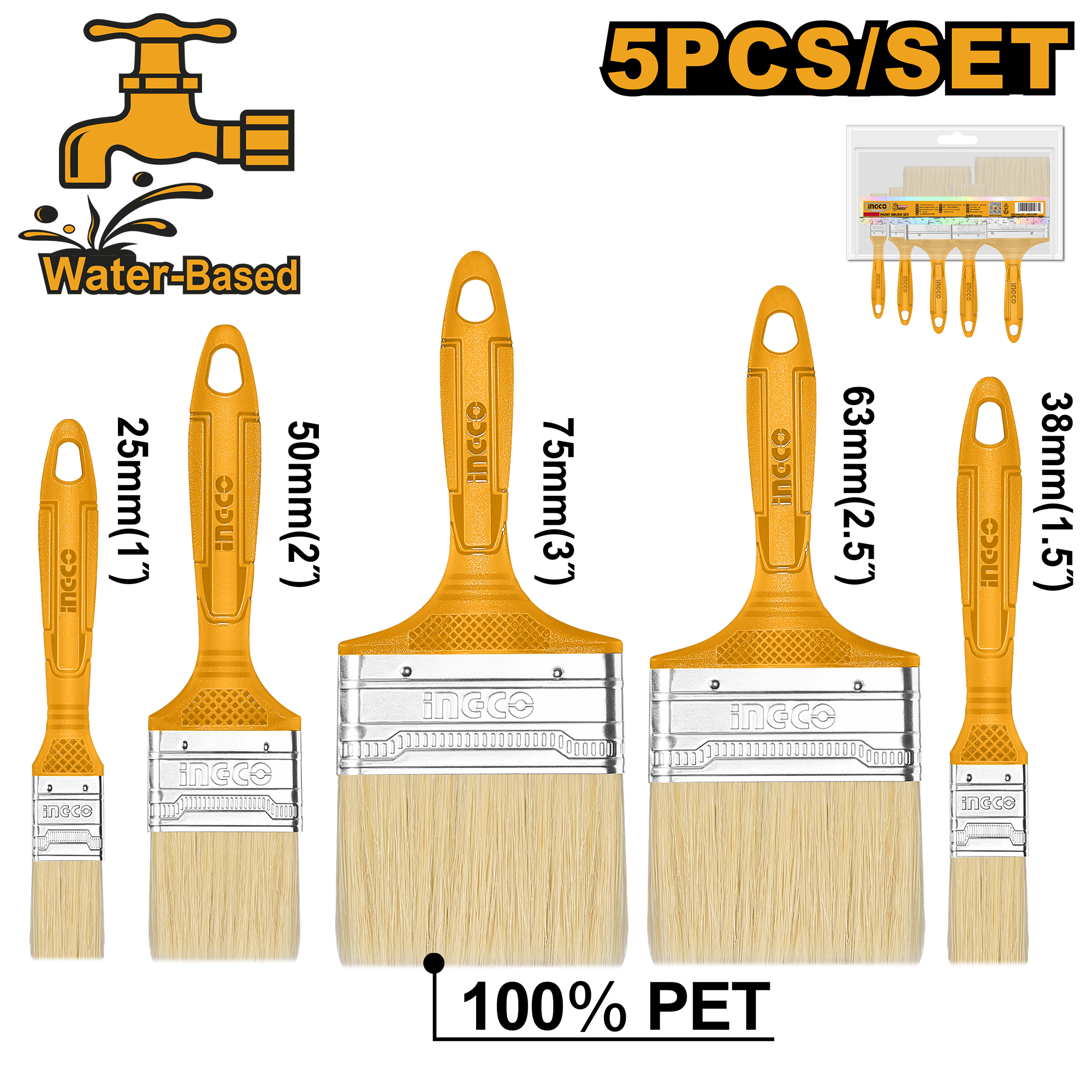 Furça INGCO seti qesi 5/1 - CHPTB7850502