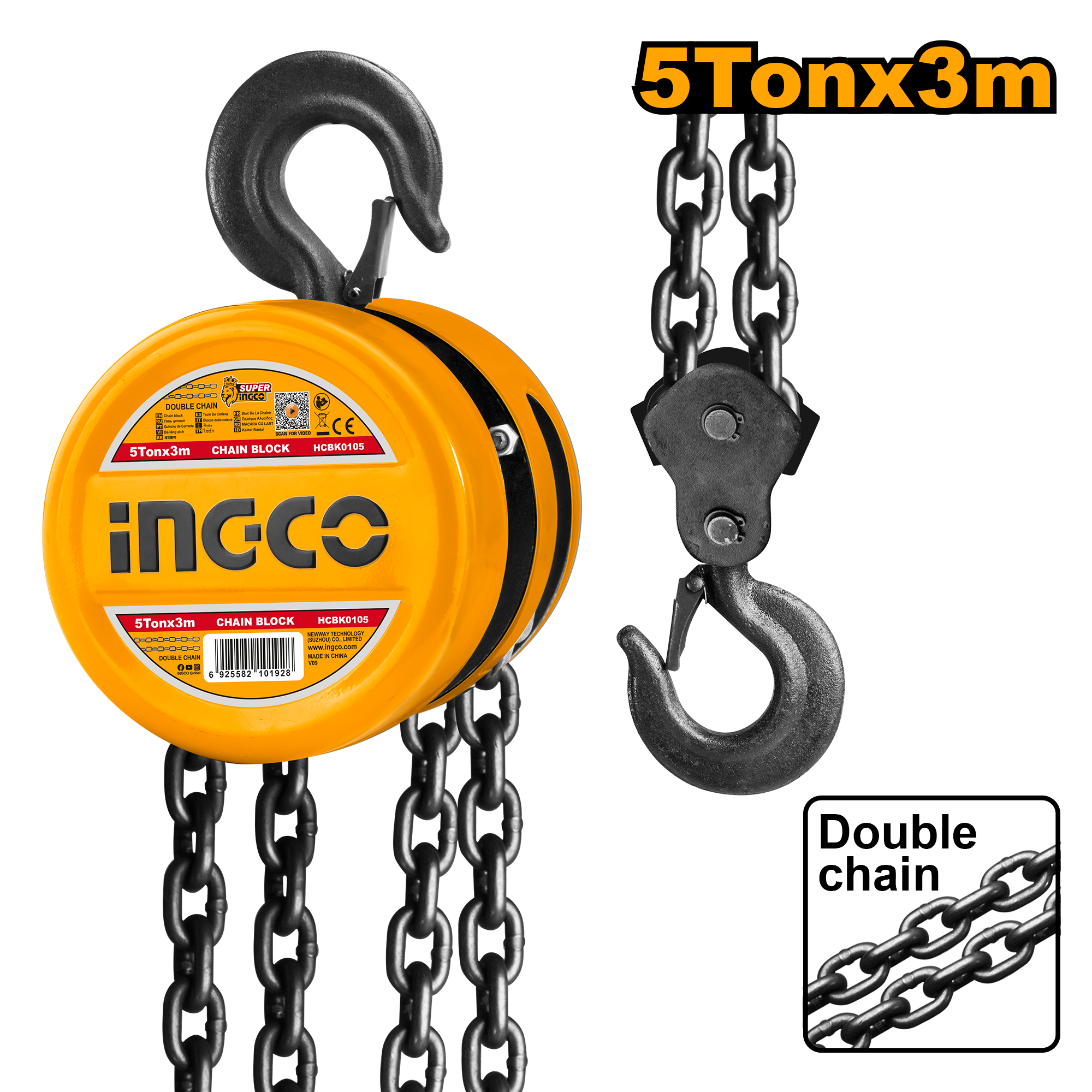 Ngritës fluks 5T INGCO HCBK0105