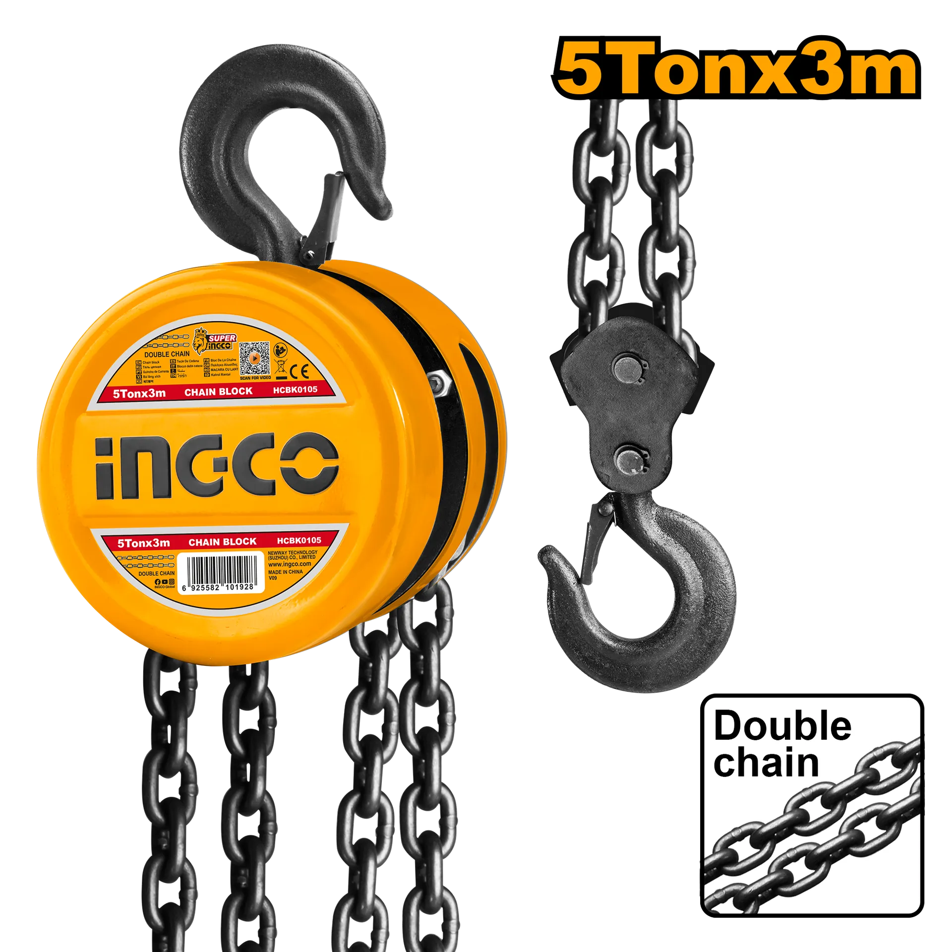 Ngritës fluks 5T INGCO HCBK0105