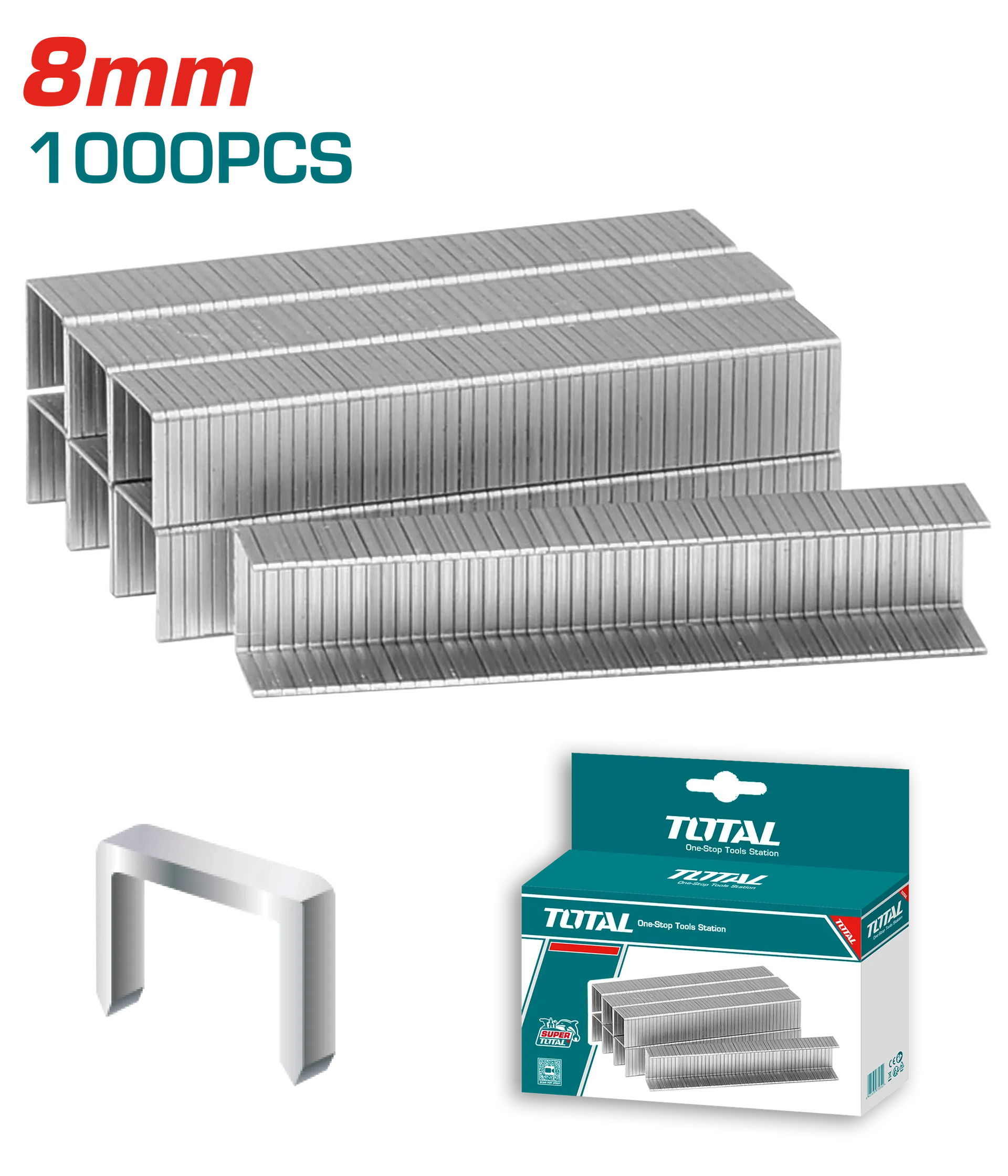 Municioni TOTAL 8×1.2mm 1000 çift THT3982