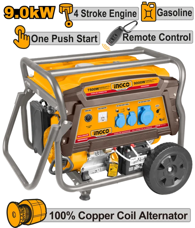 АГРЕГАТ 9000W INGCO GE90006RC