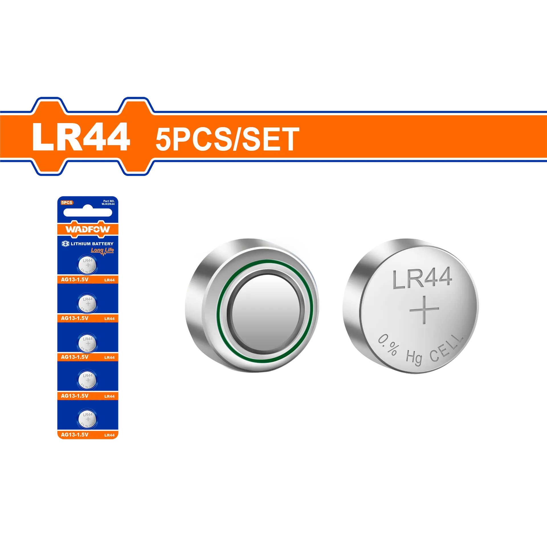 Bateria 9V 6F22 1/1 WADFOW WJX2K44