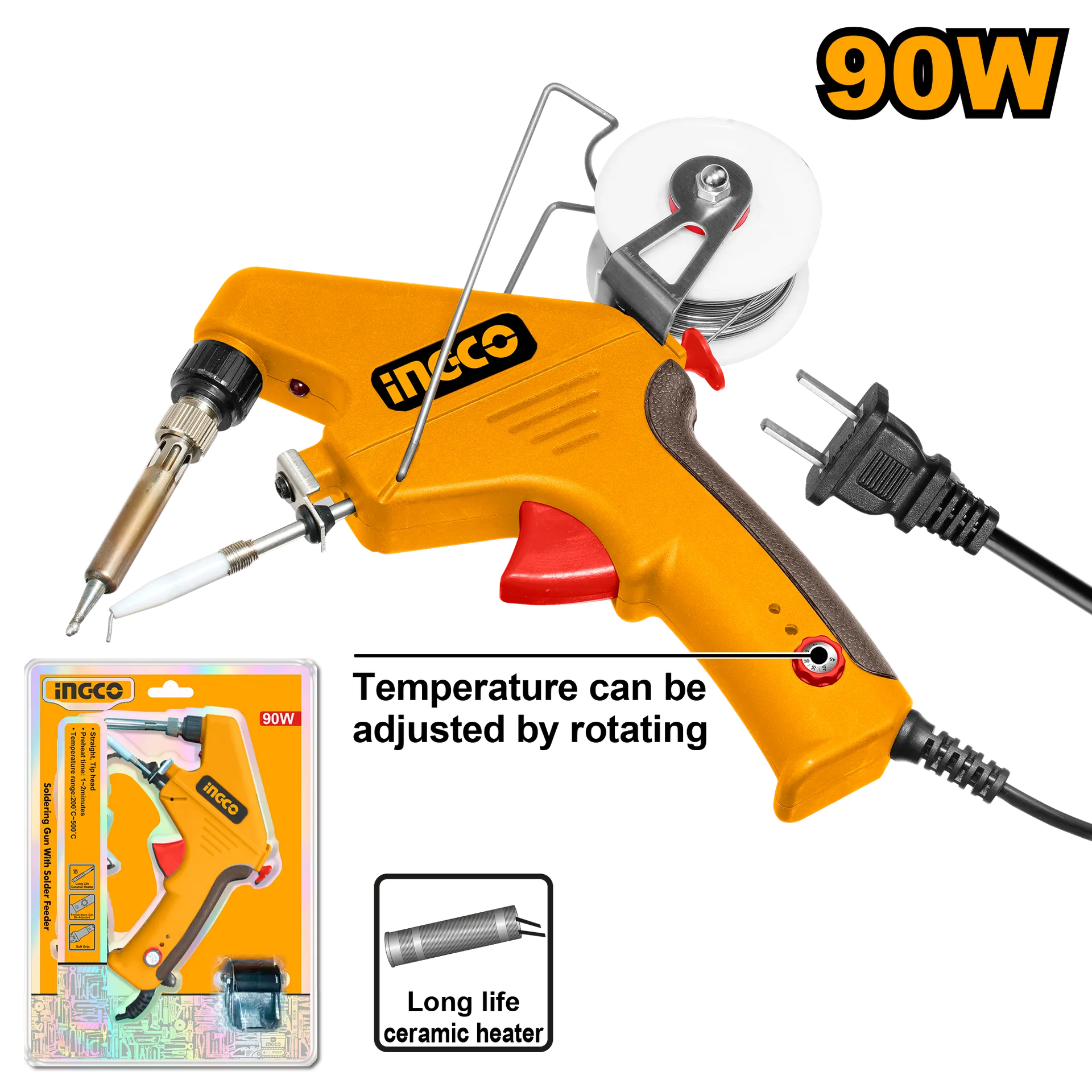 Saldim elektrik INGCO 90W me sustë SI016732