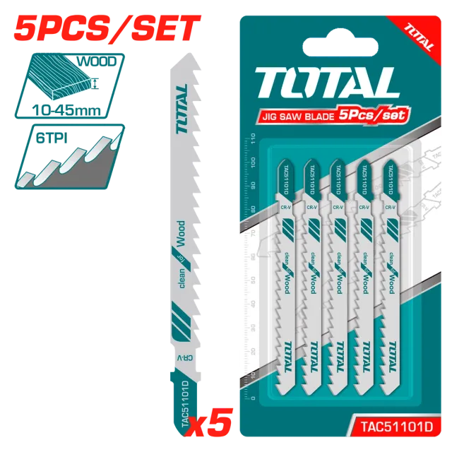 Therja për pila endash drutë 5/1 TOTAL TAC51101D