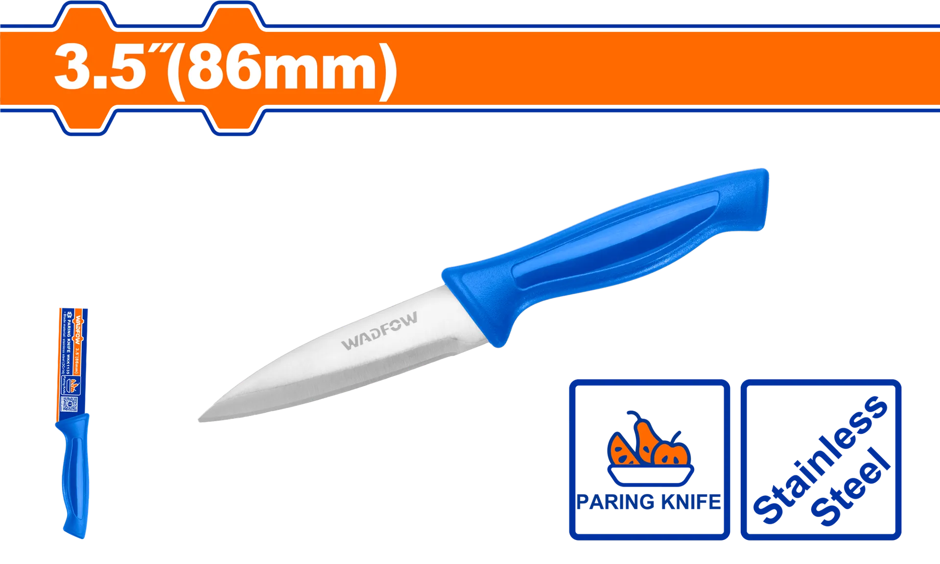 Thikë e vogël zhavorimi 86mm WADFOW WKK1135