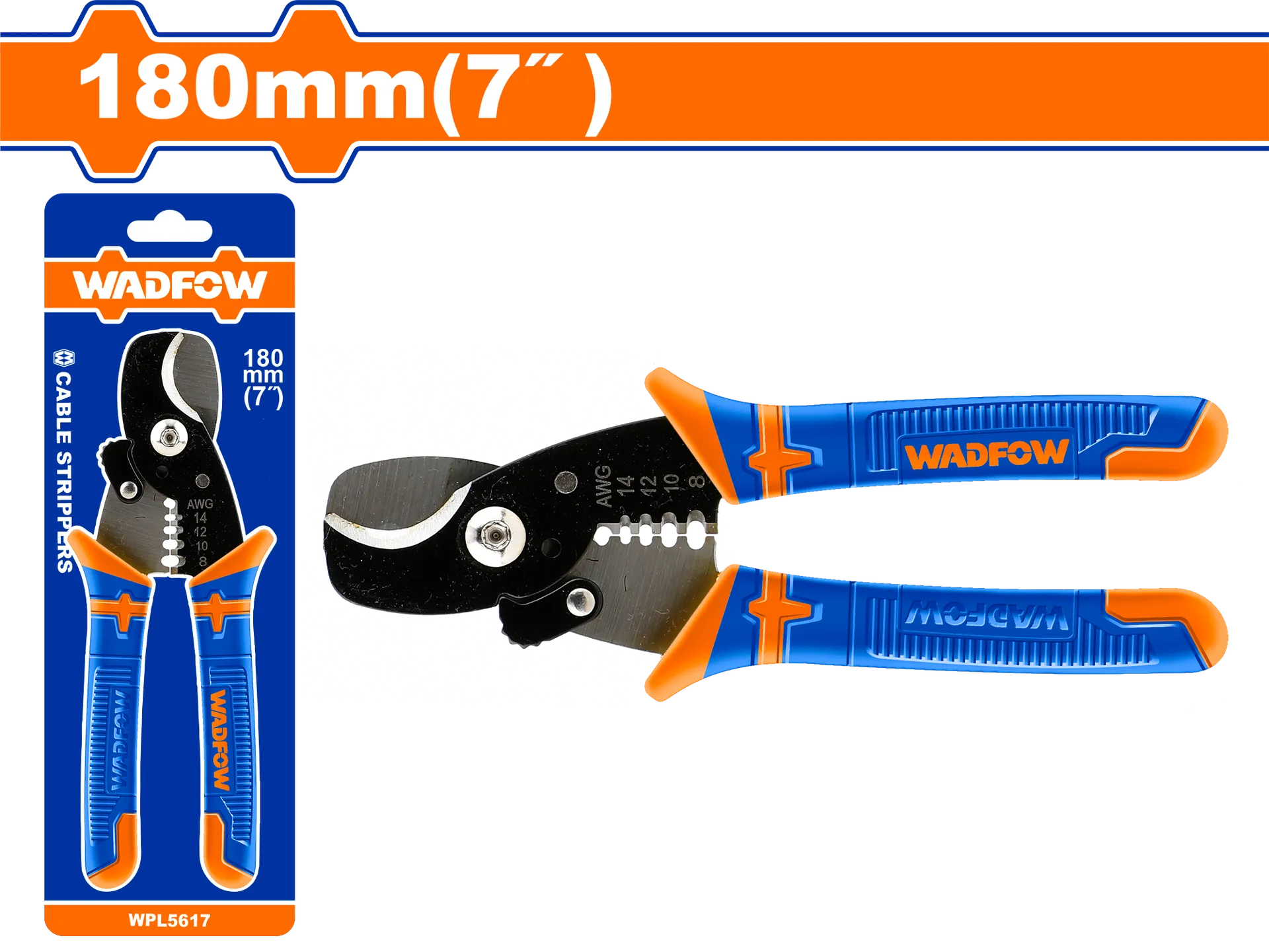 Alat za prerjen e kabllit 180mm WADFOW WPL5617