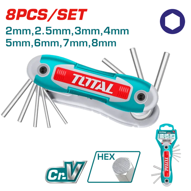 ИНБУС КЛУЧЕВИ ШЕСТОГРАМ 8/1 TOTAL THT1061826