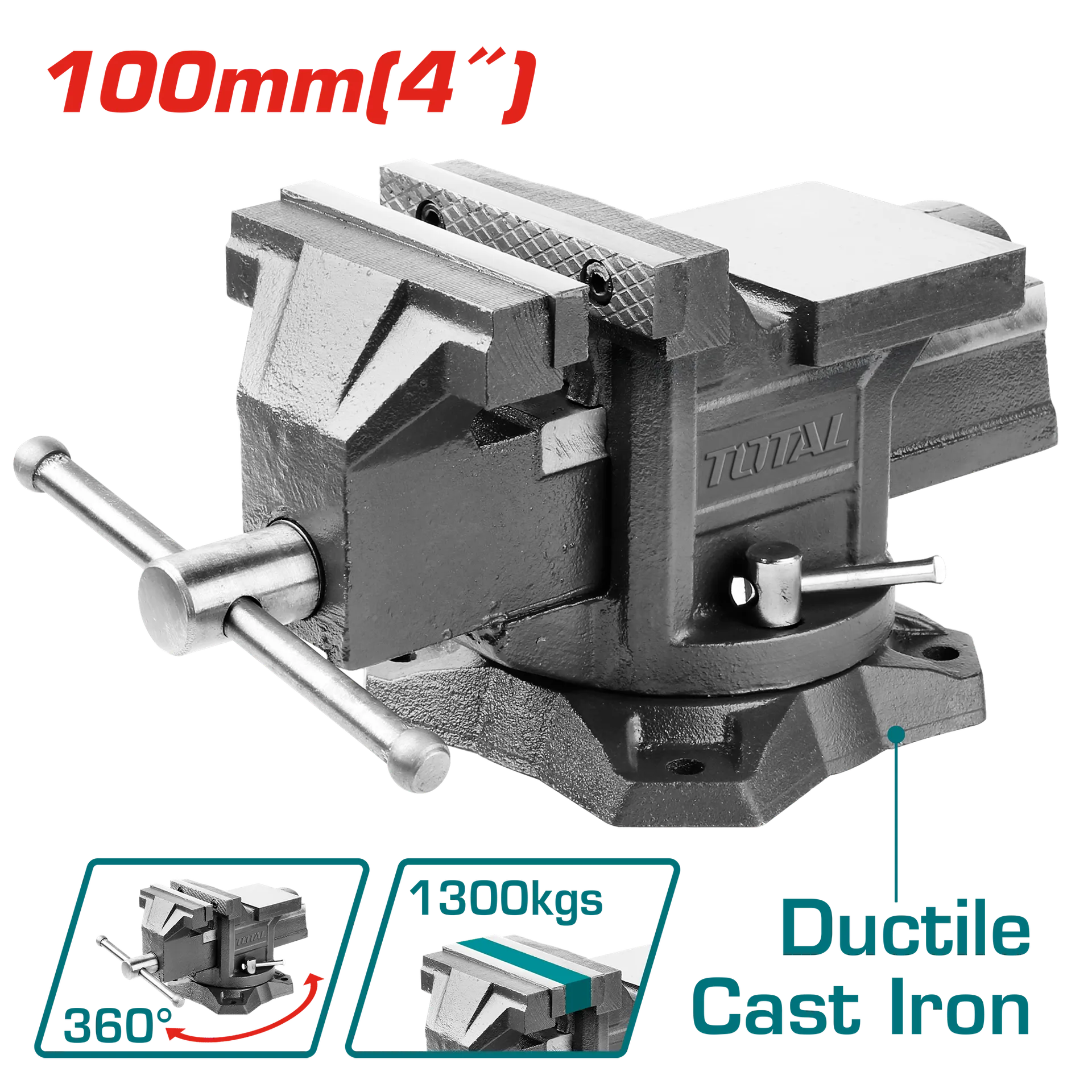 Morsa TOTAL 100mm 6.7KG THT6146