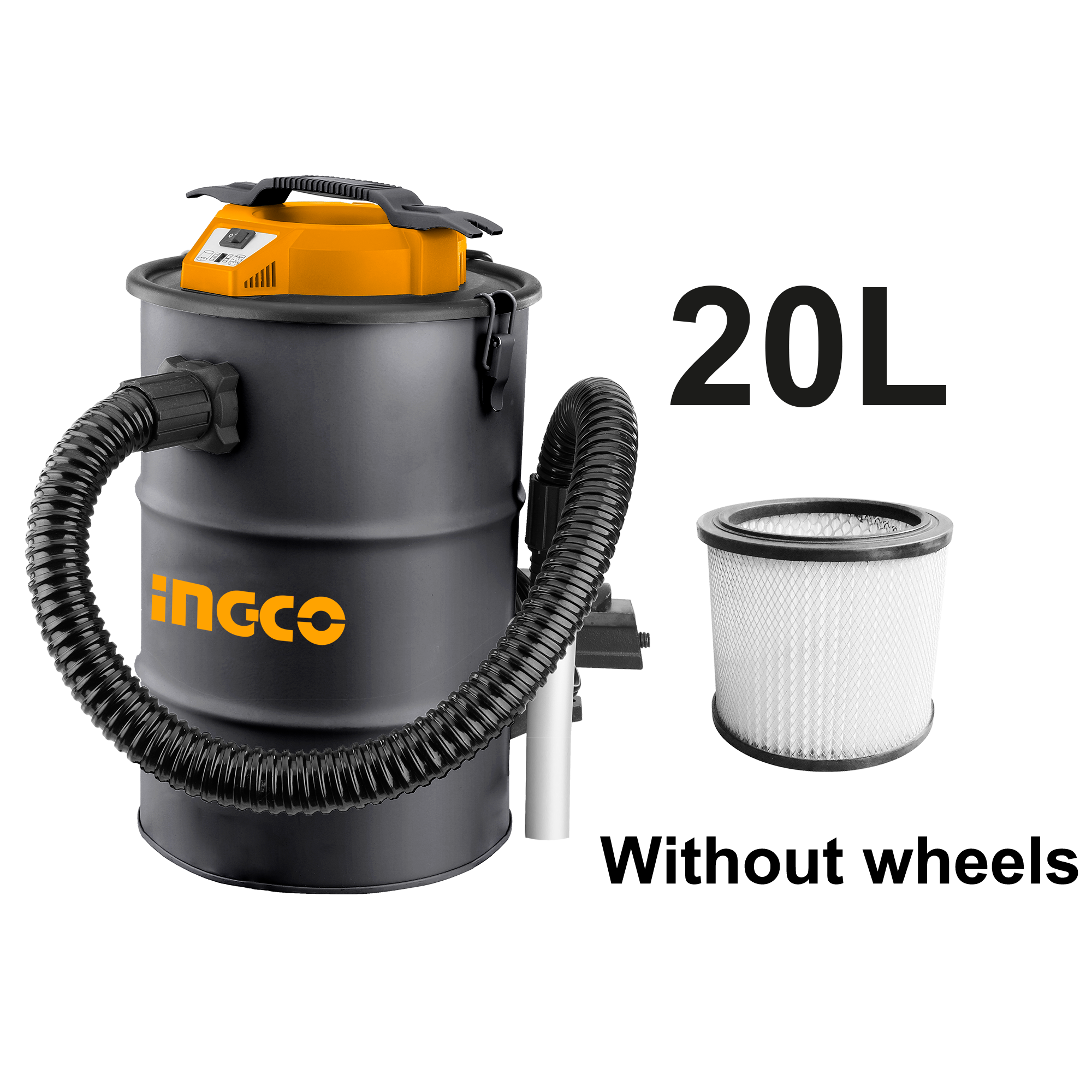 ПРАВОСМУКАЛКА ЗА ПЕЛЕТИ ПЕПЕЛ 1200W INGCO AVC12202