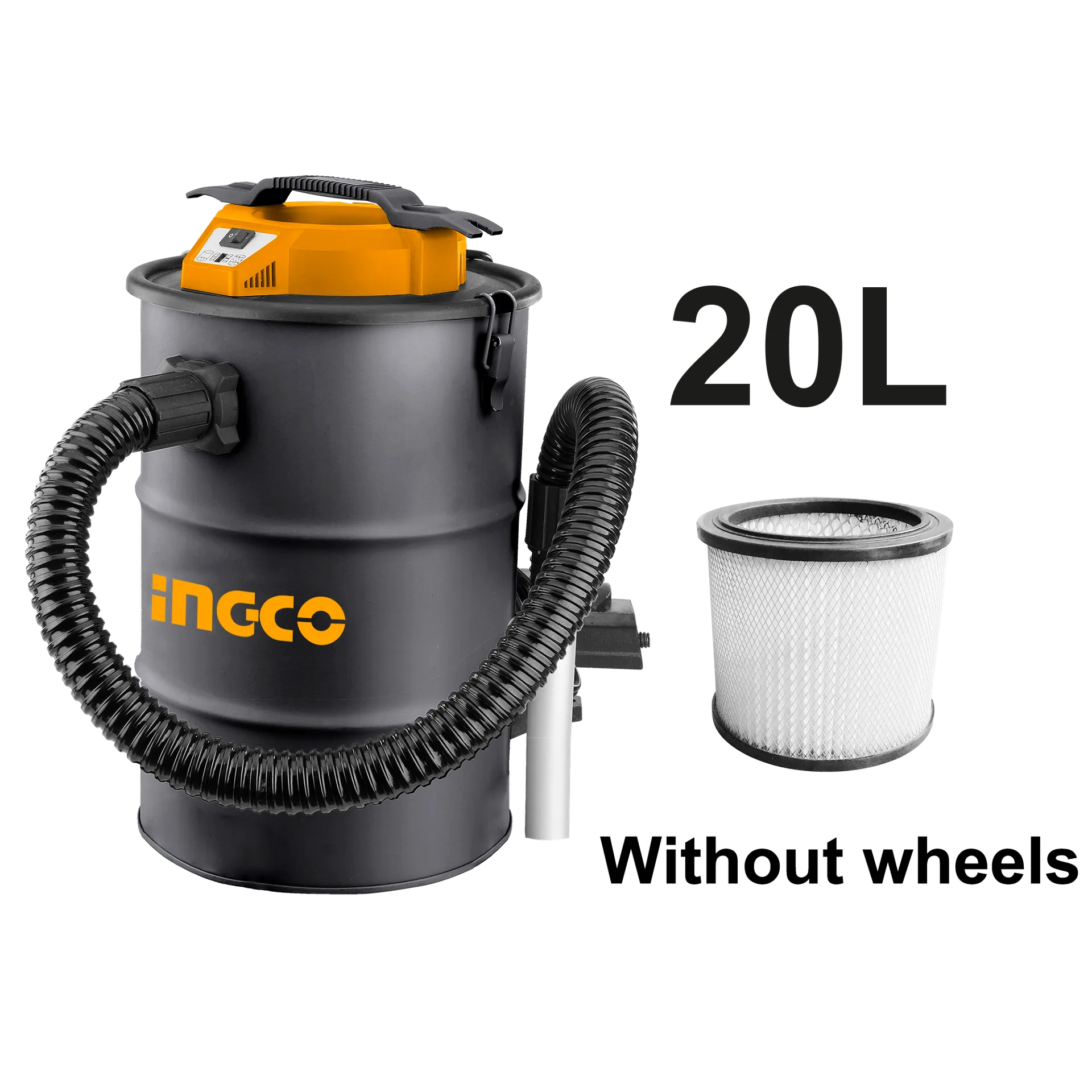 ПРАВОСМУКАЛКА ЗА ПЕЛЕТИ ПЕПЕЛ 1200W INGCO AVC12202