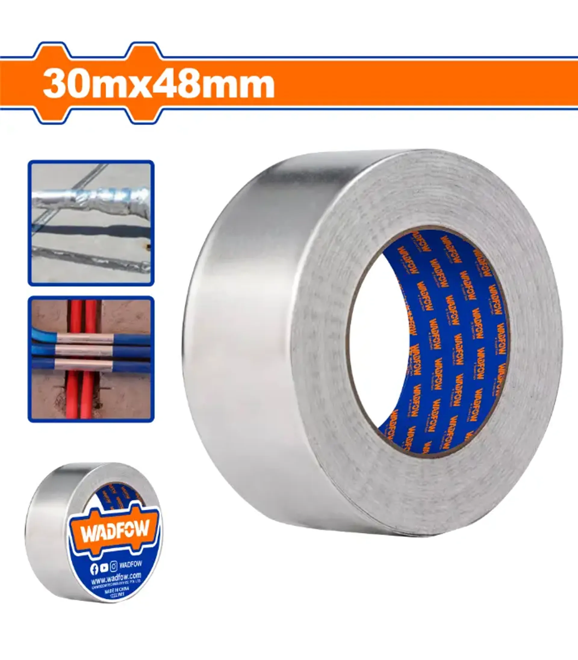 АЛУМИНСКА ТРАКА 30mx48mm WADFOW WVF6H30